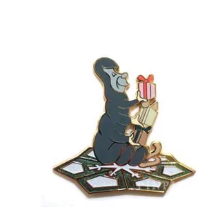 Disney Pin 81076 Snowflake Alice in Wonderland Caterpillar Christmas LE 135 - Picture 1 of 2