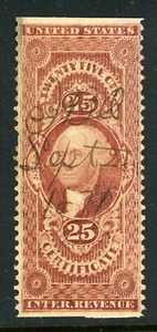 #R44b Revenue 1862-71 Issue 2D16 36 - Picture 1 of 2