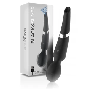 Vibratore Massaggiatore Vaginale Donna Stimolatore Aspiratore Clitoride Nero USB - Foto 1 di 9