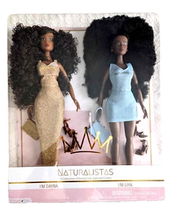 Naturalistas 11.5" African American Fashion Dolls, I'm Dayna & I’m Liya - Picture 1 of 7