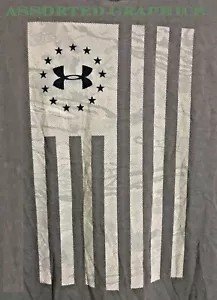 Under Armour Patrón Militar Gráfico Equipo Calor T Mangas Cortas Cuello Redondo Adulto XL - Imagen 1 de 16