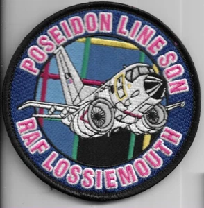 RAF PATCH POSEIDON LINE SQN RAF LOSSIEMOUTH ROYAL AIR FORCE SQUADRON PATCH - Picture 1 of 1