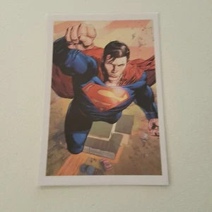 DC Worlds Finest Collection Superman Art Print - Picture 1 of 1