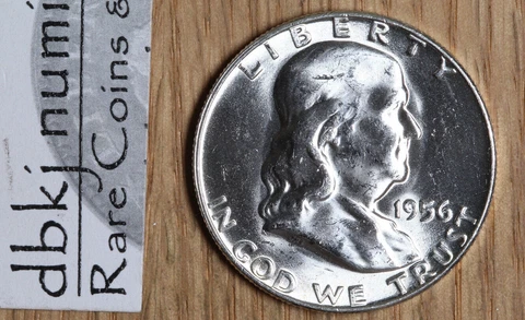 1956 (P) Franklin Half Dollar - 50¢ - Choice Uncirculated Cover
