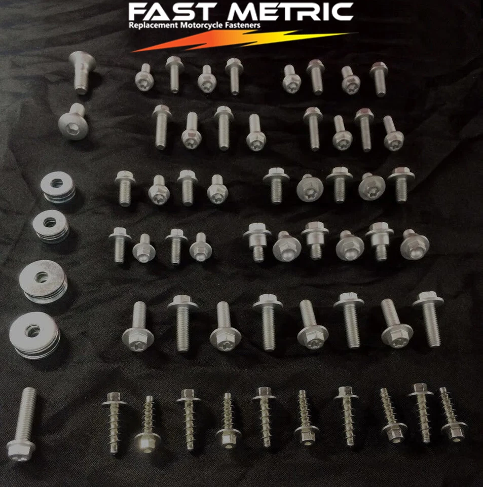 KIT DE PERNOS KTM SX XC-F EXC 76 piezas PLÁSTICO GUARDABARROS GUARDABARROS GUARDABARROS GUARDABARROS PROTECTOR 125 250 350 450 520 Foto 1 de 4