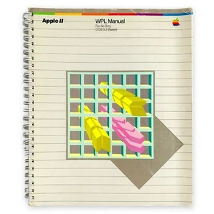 Apple IIe WPL Manual VTG 1982 DOS 3.3 Based - Picture 1 of 7