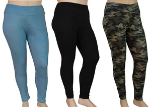 Neu mit Etikett Stylzoo Damen Übergröße bequeme dehnbare Knöchel-Leggings Yoga Stretch-Hose - Bild 1 von 4