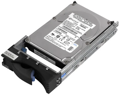 Hard Drive IBM 32P0730 33P3391 8B073J0 73GB 10K SCSI U320 3.5'' Inch - Image 1 of 3