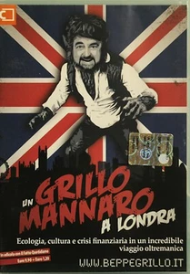"UN GRILLO MANNARO A LONDRA" - DVD - BEPPE GRILLO & IL FATTO QUOTIDIANO - Foto 1 di 2