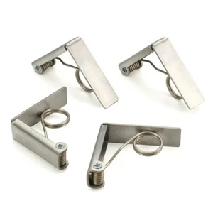 RSVP Endurance Stainless Steel Tablecloth Clips (Set of 4) - Picture 1 of 3