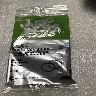 HomeCare Style 1100 Eureka Upright Vac Belts & Sewing Machines 1 Belt NEW - Image 1 of 2