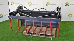 Krokodilgebiss 1,60 m Krokodilzange 1600 mm Euroaufnahme Frontlader Gabel Gebiss - Bild 1 von 24