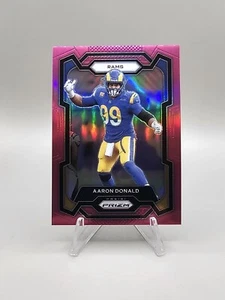 2023 Panini Prizm - Pink Prizm #162 Aaron Donald - Picture 1 of 2