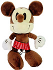 Brown Ivory Mickey Mouse 9" Plush Beach Red Swim Shorts Sega Missing Ball Shoes