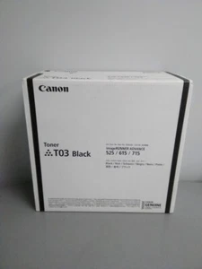 Canon T03 (2725C001) Black Toner Cartridge, IMAGERUNNER ADVANCE 525I II - Picture 1 of 4