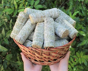 Copal Smudge Stick, 4": Choose How Many (Bundle, House Cleansing, Bulk Lot) - Picture 1 of 13