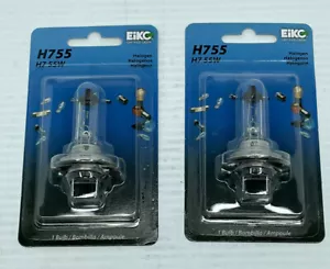 2-Pack Eiko H755 H7 55W Halogen Light Bulb NEW - Picture 1 of 4