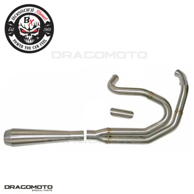 Harley FXD 1450 Dyna Super Glide 1999-2005 Impianto completo BASSANI Road Rag... - Immagine 1 di 4