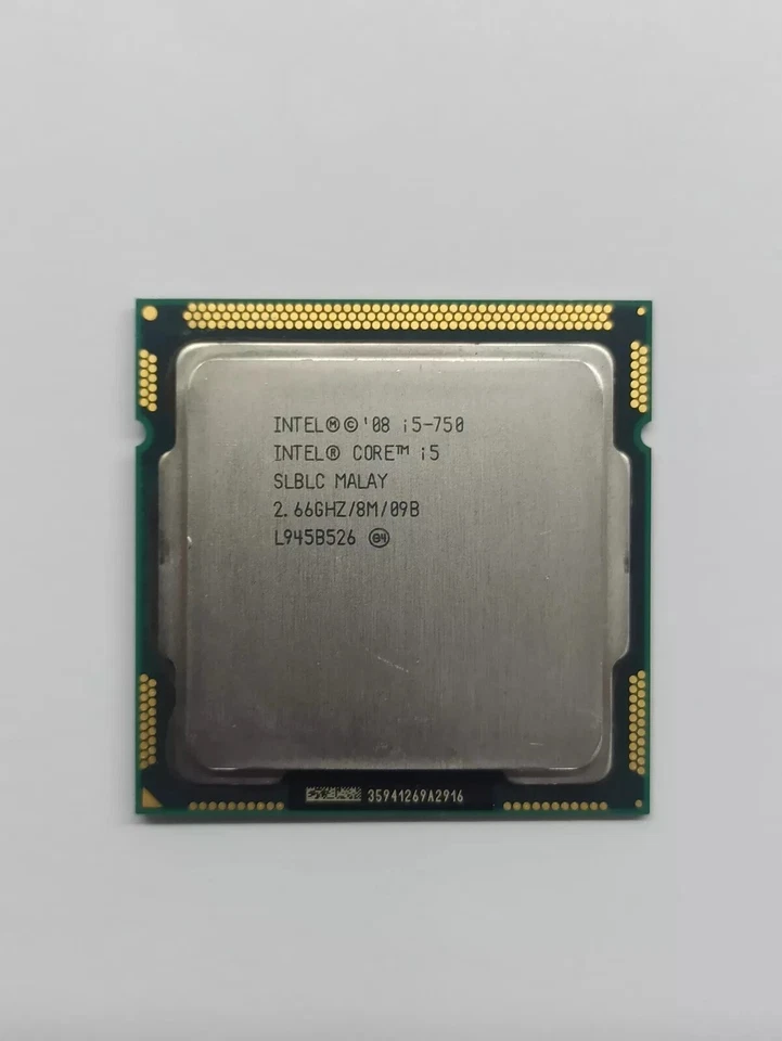 Procesador Intel Core i5-750 2,66Ghz Socket 1156 8Mb Caché socket 1156 - Imagen 1 de 2