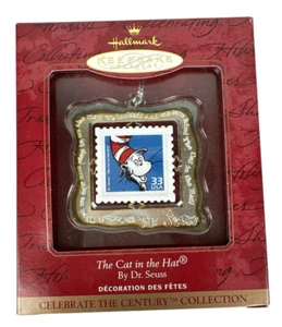 Die Katze im Hut von Dr. Seuss Hallmark Andenken Ornament 1999 - Bild 1 von 2