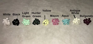 12 Bundles 144 Roses per PackageRibbon Roses 1/2" Medium with wire stem  - Picture 1 of 25