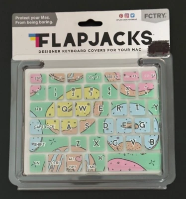 DONUTS : "The Simpsons" Style - Flexible Keyboard Cover for Mac. Free Shipping. - Image 1 of 2