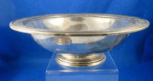 Große 10" Sterling Silber Schale mit ziseliertem & durchbohrtem Netzdeckel - Nachlass - Bild 1 von 9