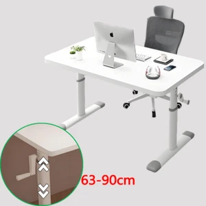 120*60cm Schreibtisch Höhenverstellbarer Computertisch Laptoptisch Beistelltisch - Bild 1 von 12