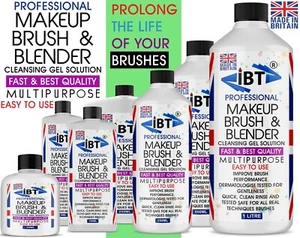 MAKE UP BRUSH CLEANER | Cleansing Gel Solution Makeup Brush & Blender Shampoo - Picture 1 of 8