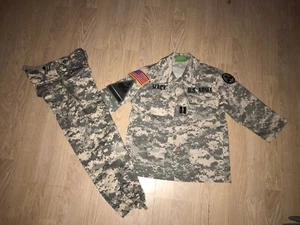 Rothco Digital Camo  BDU Pants & Shirt Set ARMY 1st Armored Division USA Kids XS - Picture 1 of 5