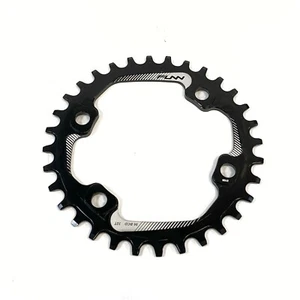 Plato único ancho estrecho Funn Solo, BCD 96 mm (32T, negro) - ligeramente usado - Imagen 1 de 6