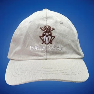 Baseballmütze Punta Cana Souvenir Riemen hinten verstellbar Frosch Urlaub bestickt - Bild 1 von 14