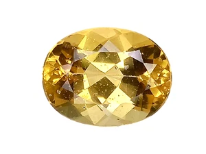 3.500cts Yellow natural beryl Oval cut loose gemstones "see video" - Picture 1 of 3