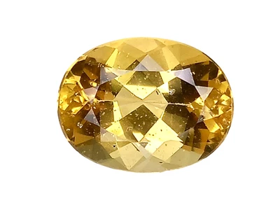 3.500cts Yellow natural beryl Oval cut loose gemstones "see video" - Image 1 of 3