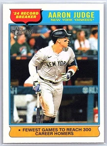 Topps Heritage #3 2025 Aaron Judge - Imagen 1 de 2
