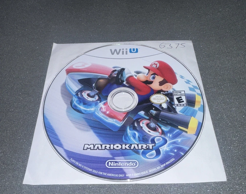 Tested Mario Kart 8 for Nintendo Wii U Disc ONLY Excellent Condition G375 - Image 1 of 1
