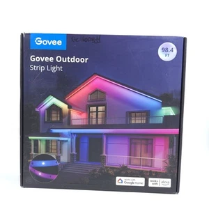 Govee RGBIC Outdoor Neon Light Strip- Model No. H6176 - 98.4 Ft - New - Picture 1 of 6