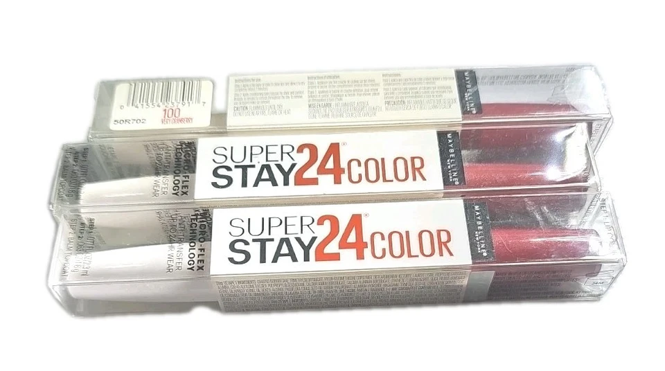 Maybelline Superstay 24 Hour Lipcolor 100 Very Cranberry