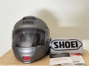 SHOEI NEOTEC 2 Helmet Matte Dark Grey Size L - Picture 1 of 11