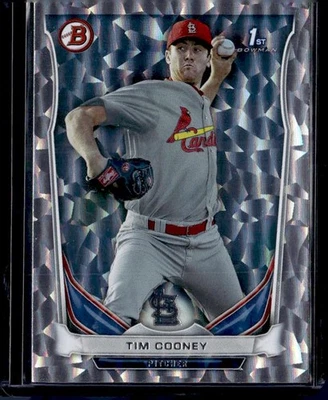 2014 Bowman #BP44 Tim Cooney Prospects Silver Ice - Image 1 of 2