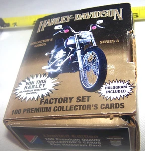 Harley Davidson Series 3 Factory 100 Card Set Boxed Dealers Only - Bild 1 von 3
