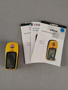 Garmin Etrex personal navigator with extras, works - Picture 1 of 2