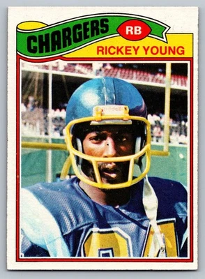 1977 Topps #384 Rickey Young San Diego Chargers - Image 1 of 2
