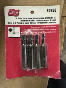 Lisle 60750 Lisle TRIPLE SQUARE 12 PT. SET 4 STCK METRISCH 1/2 ZOLL HEX - Bild 1 von 2