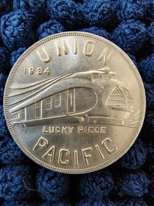 1934 Union Pacific & Aluminum Co. of America - Aluminum "Lucky Piece" - Picture 1 of 7