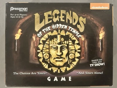 Juego Legends of the Hidden Temple Nickelodeon Pressman del programa de televisión Foto 1 de 4