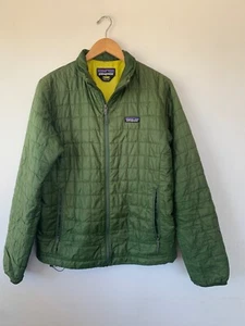 Patagonia jacket Mens Medium Nano Puffer Primaloft Full Zip outdoor hike - Picture 1 of 7