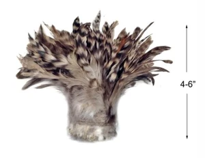 1 iarda - cordino cincillà grigio naturale gallo ciabatte piume all'ingrosso - Foto 1 di 8