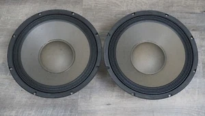 Lot of 2 HQ-1230 12-inch 8-Ohm 300W RMS 23Hz-400Hz Woofer Speaker (2Q2 - Picture 1 of 9