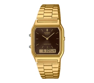 Reloj Casio Collection AQ-230GA-5A Unisex NUEVO Correa Plateada Acero Inoxidable - Imagen 1 de 1